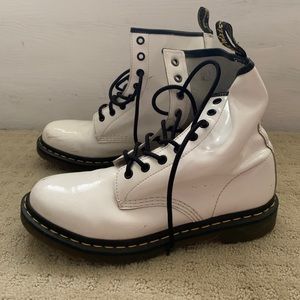 Dr. Marten’s White Doc Marten Boots